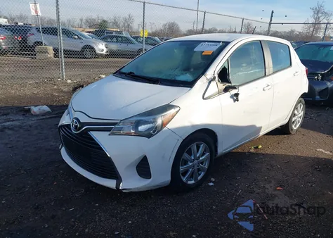 2015 Toyota Yaris Le z USA, uszkodzony, nr VIN VNKKTUD35FA020766